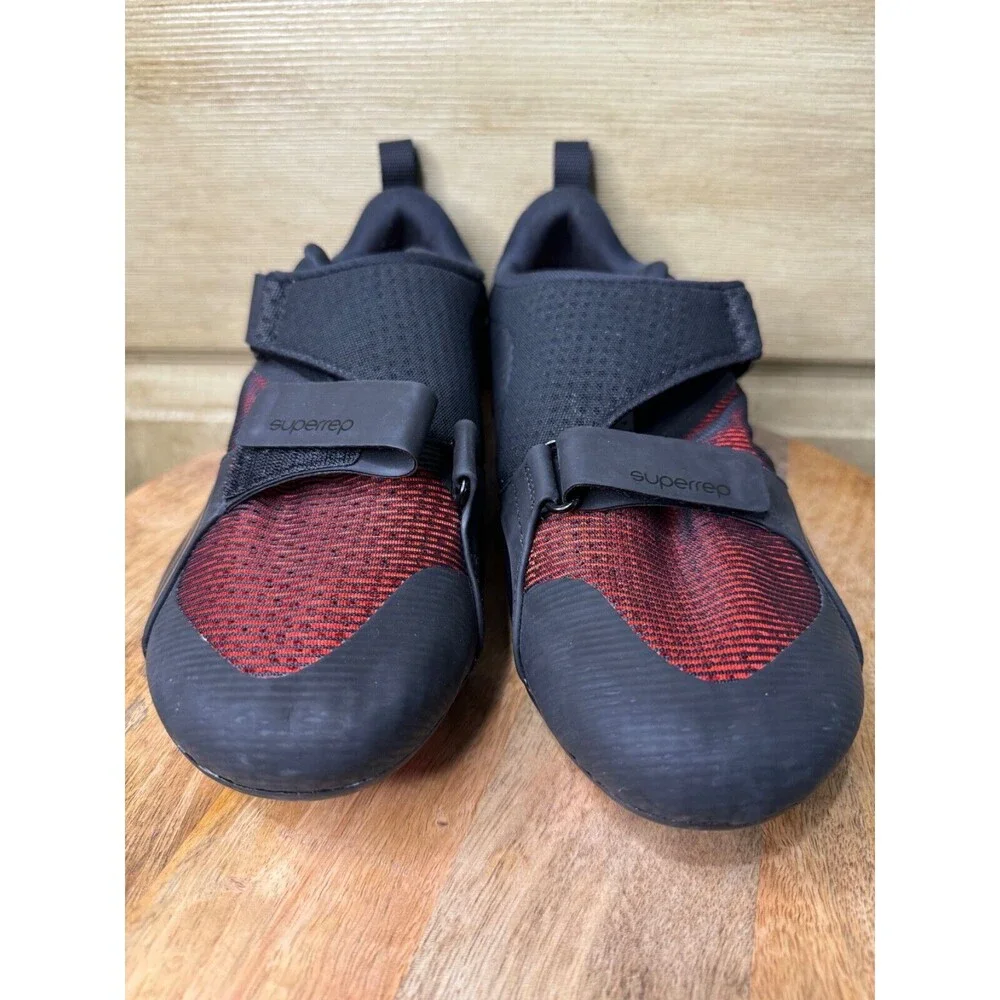 Nike Superrep Cycle Black Red Orange Cycling Shoes CW2191-008 Men Size 8